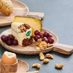 CASA Acacia Chic Plato Con Asa Natural