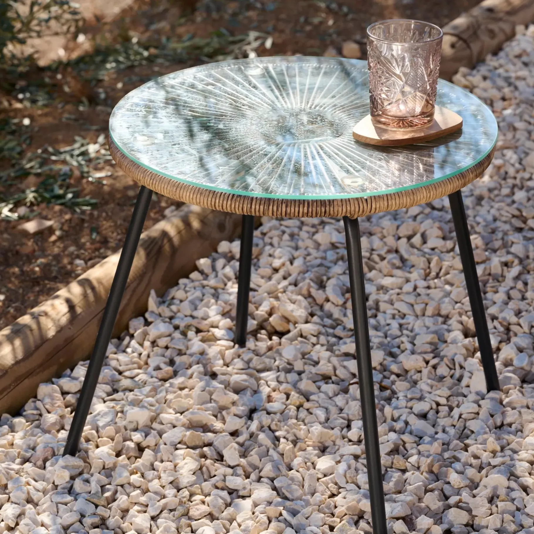 CASA Acapulco Mesa Lounge Natural