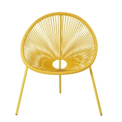 CASA Acapulco Silla Lounge Amarillo
