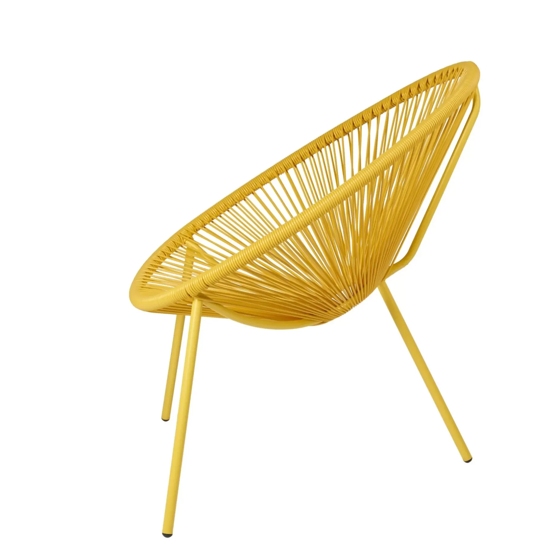 CASA Acapulco Silla Lounge Amarillo