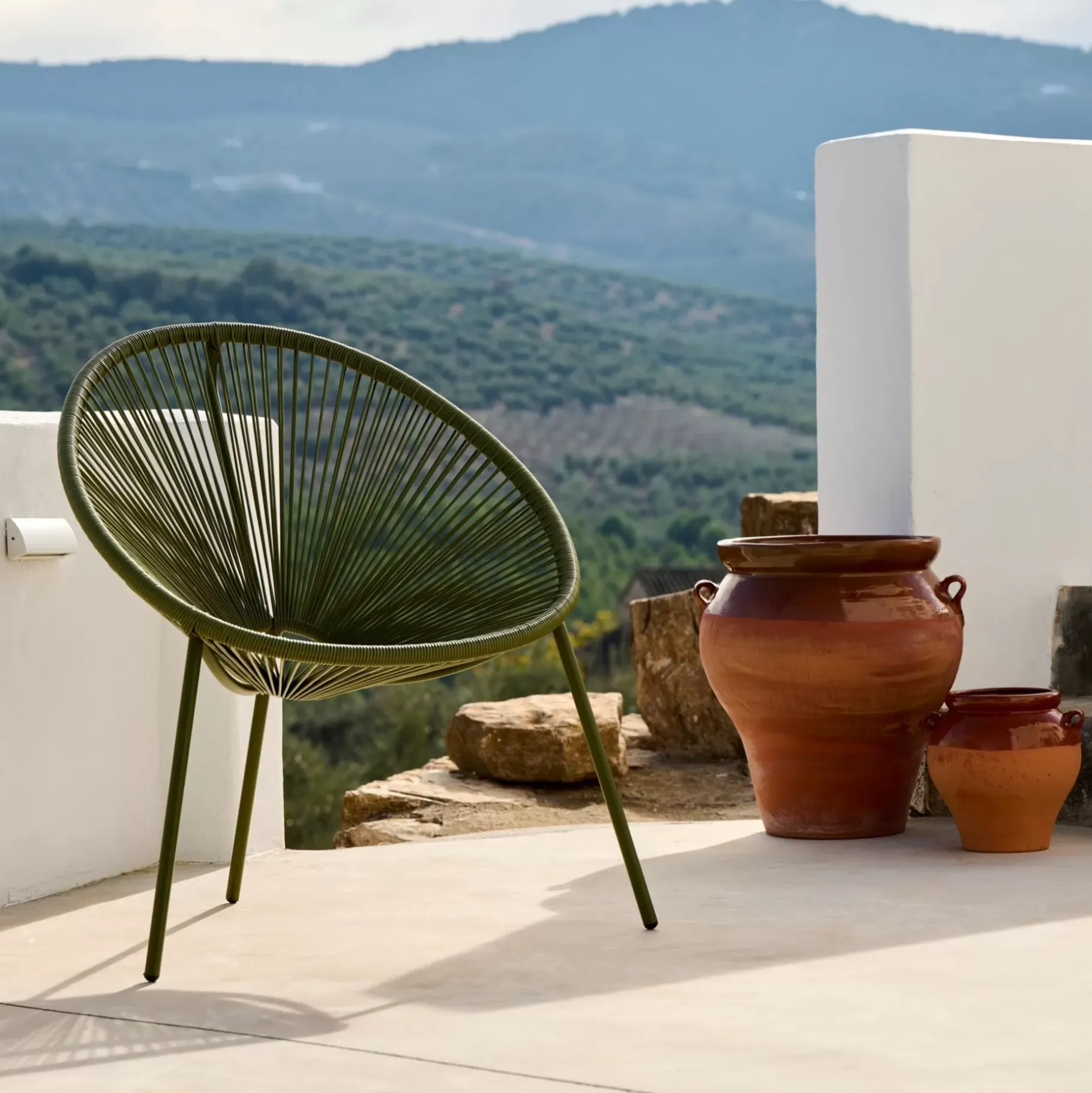 CASA Acapulco Silla Lounge Verde