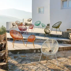 CASA Acapulco Silla Para Ninos Negro