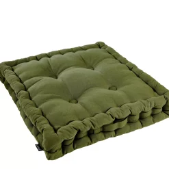 CASA Alda Cojin Colchon Verde Oscuro