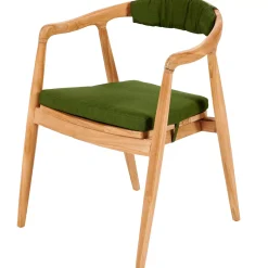 CASA August Cojin De Asiento Verde