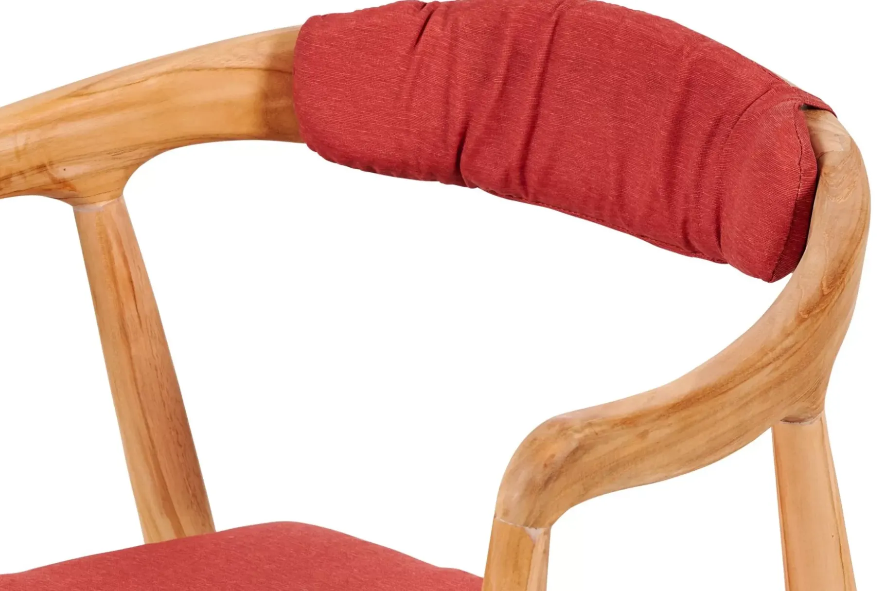 CASA August Cojin De Espalda Rojo