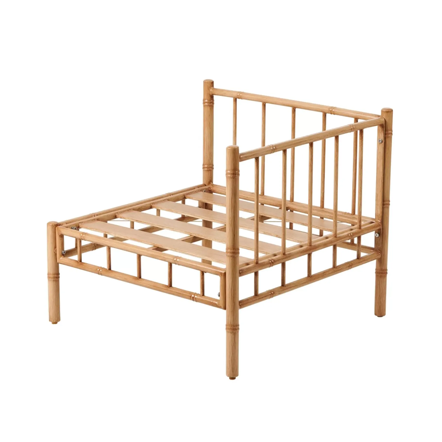 CASA Bambolette Silla Esquinera Aspecto Bambu