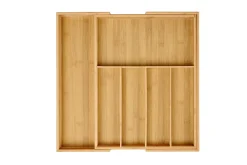 CASA Bamboo Organizador Cajon Extensible Natural