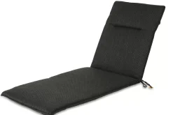 CASA Baya Cojines De Jardín Para Tumbona Negro