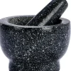 CASA Black Stone Mortero Con Pistilo Negro
