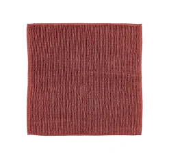 CASA B-Lux Alfombra De Bano Burdeos