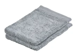 CASA B-Lux Manoplas Juego De 2 Plateado