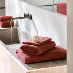 CASA B-Lux Manoplas Juego De 2 Rojo