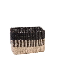 CASA Bobo Cesta Negro, Natural