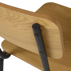 CASA Brody Silla De Comedor Natural