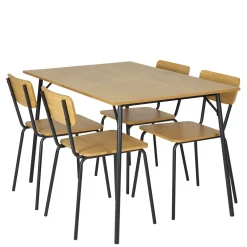 CASA Brody Silla De Comedor Natural