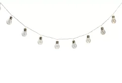 CASA Bulb Guirnalda Solar 10 Leds Transparente
