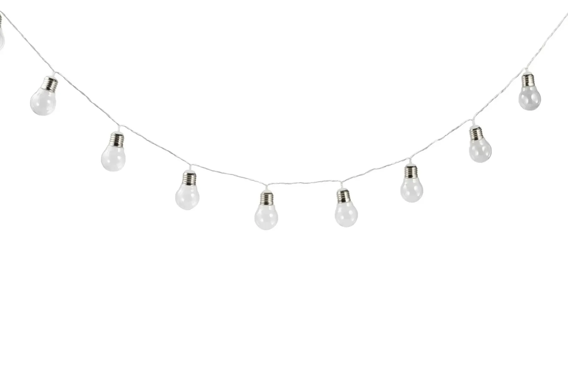 CASA Bulb Guirnalda Solar 10 Leds Transparente