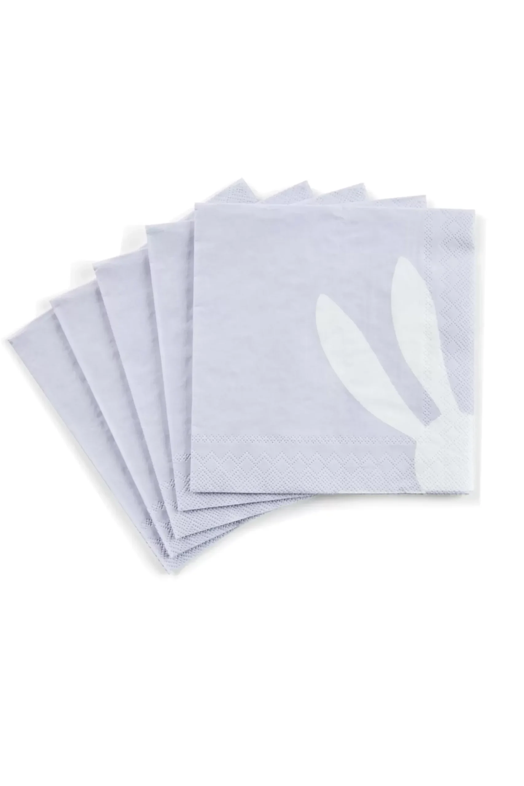 CASA Bunny Paquete De 20 Servilletas Morado