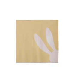 CASA Bunny Paquete De 20 Servilletas Amarillo