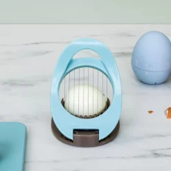 CASA Kitchen Cortador De Huevos Gris, Azul