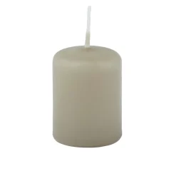 CASA Cilindro Vela Cilindrica Gris