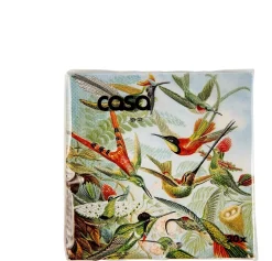 CASA Colibri Paquete De 20 Servilletas Multicolor