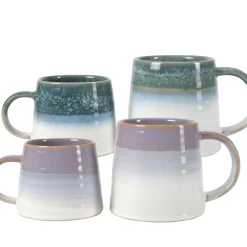 CASA Cora Taza Verde, Morado