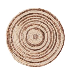 CASA Corn Mantel Individual Marron, Natural