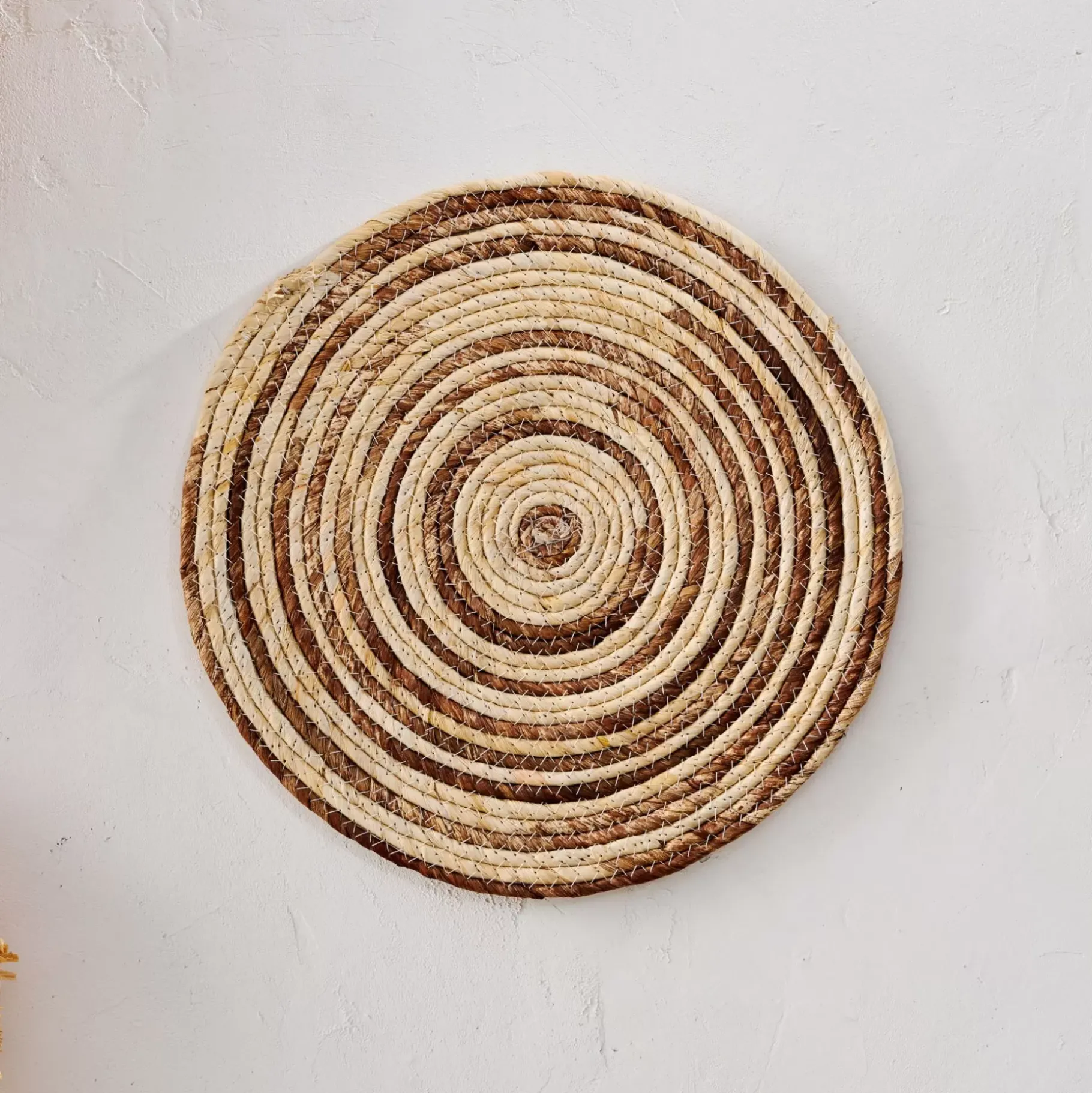 CASA Corn Mantel Individual Marron, Natural