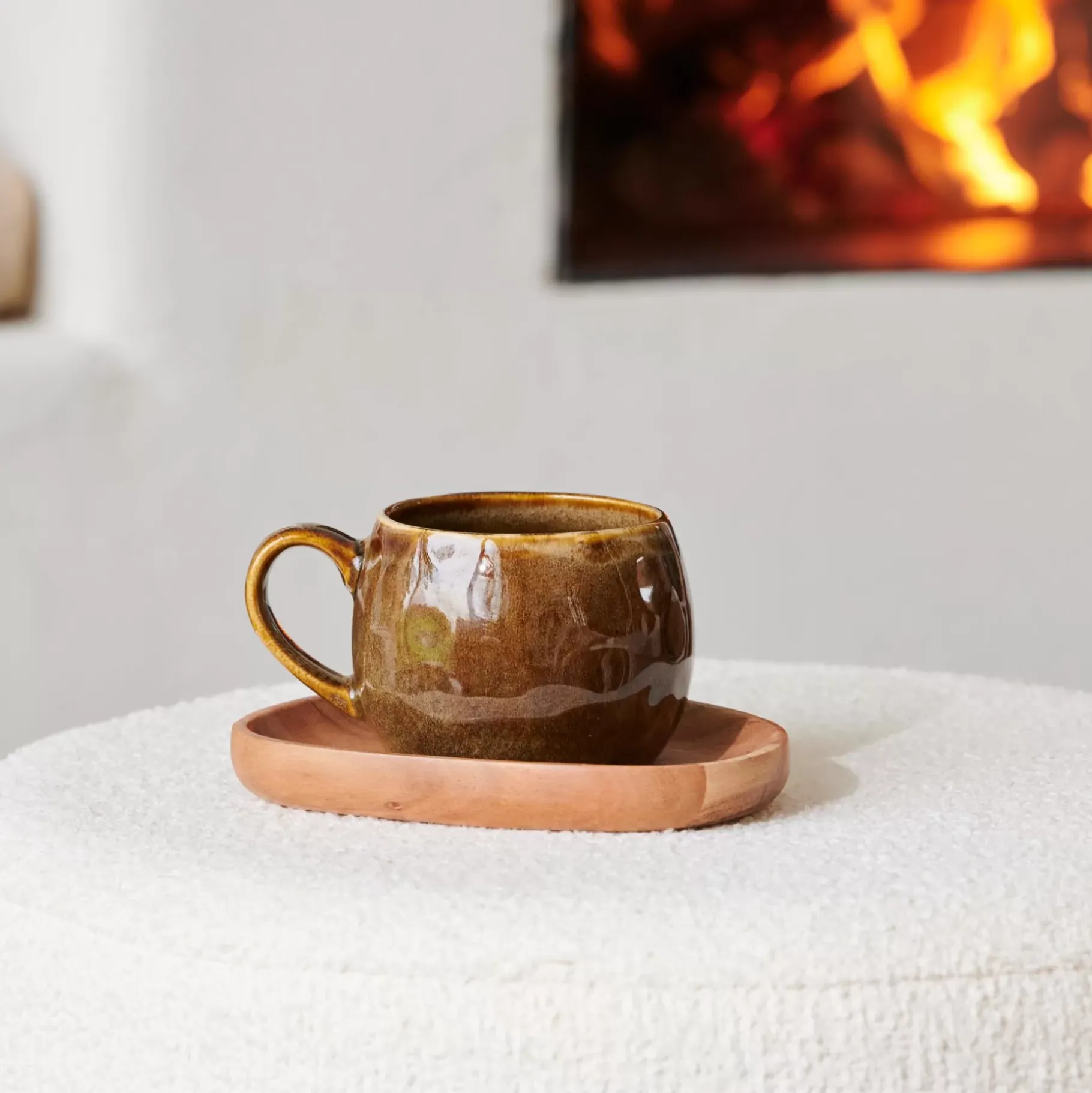 CASA Cozy Taza Marron
