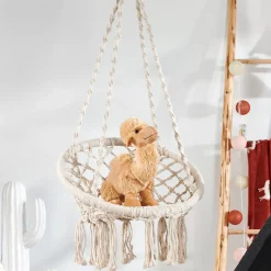 CASA Dream Silla Colgante Para Ninos Blanco