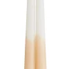 CASA Duo Velas Largas Juego De 2 Crema, Marron Claro, Multicolor
