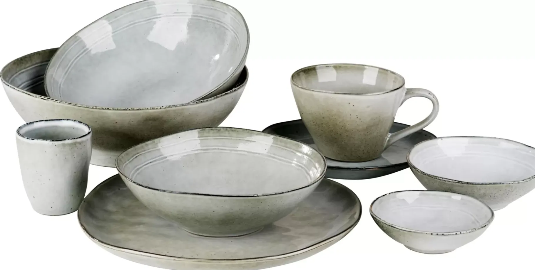 CASA Earth Lagoon Taza Jumbo Verde Claro