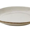 CASA Earth Marl Plato De Postre Crema