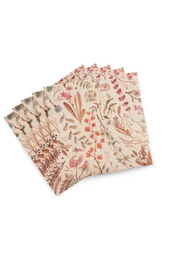 CASA Eco Dried Flower Paquete De 20 Servilletas Multicolor