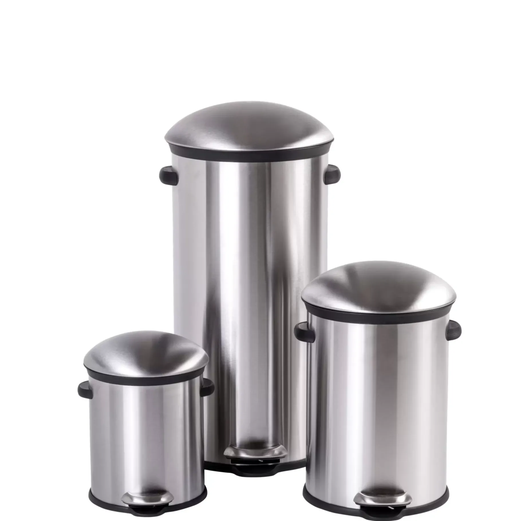 CASA Elegance Cubo Con Pedal 5L Plateado