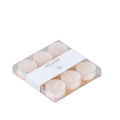 CASA Escape World Of Goa Velas Peq Perfumadas Juego De 9 Blanco