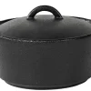 CASA Fero Cazuela Para Horno Con Tapa Negro