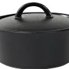 CASA Fero Cazuela Para Horno Con Tapa Negro