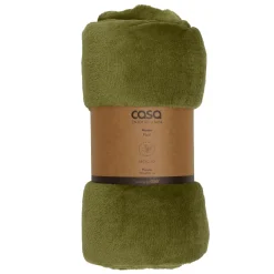 CASA Flanella Manta Verde