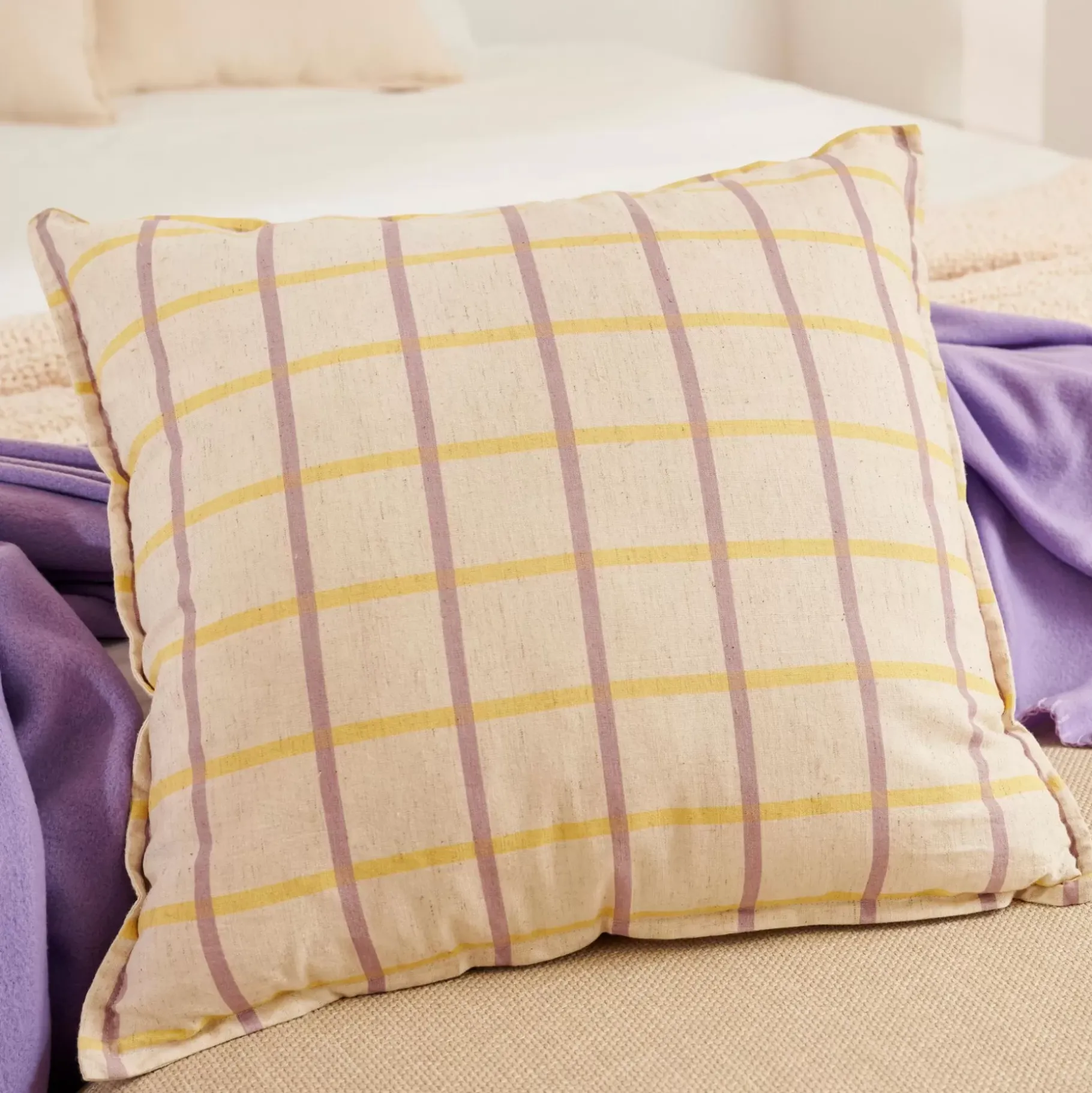 CASA Flax Cojin Multicolor