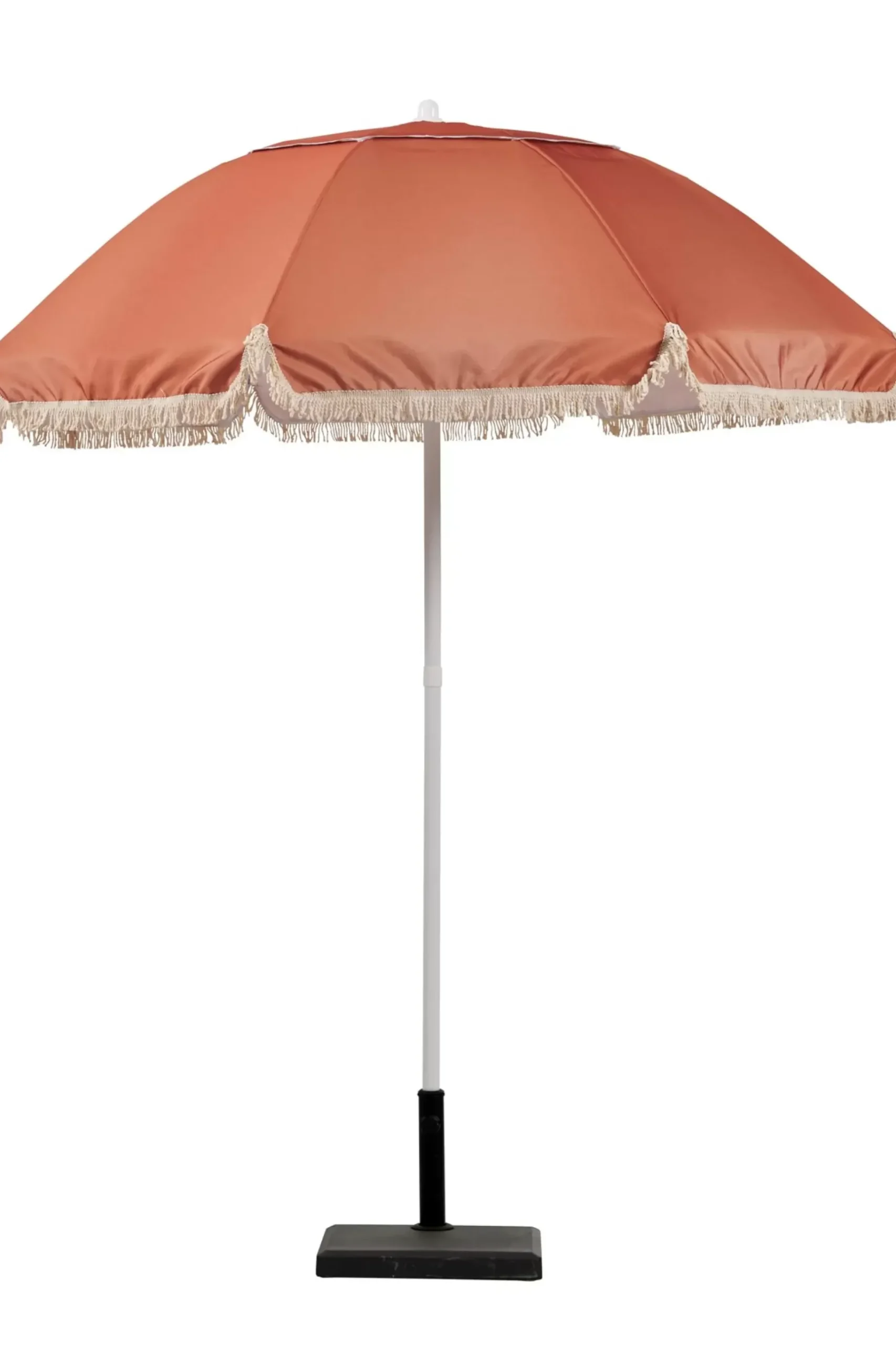 CASA Franja Parasol Sin Pie De Sombrilla Naranja