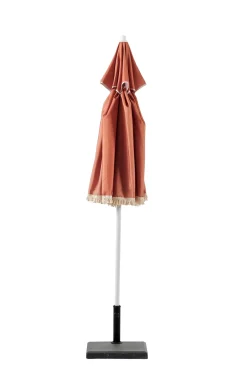 CASA Franja Parasol Sin Pie De Sombrilla Naranja