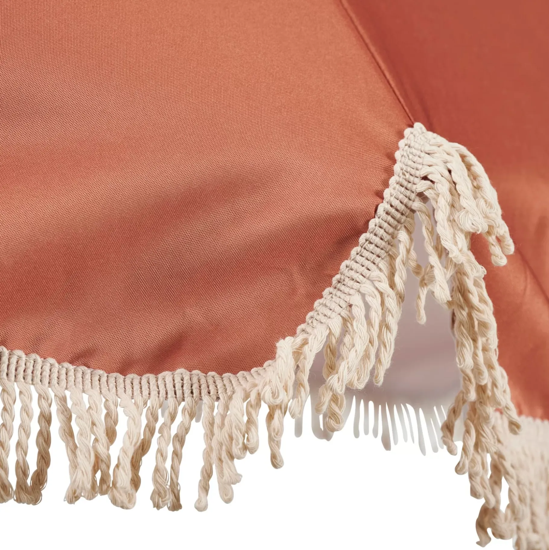 CASA Franja Parasol Sin Pie De Sombrilla Naranja