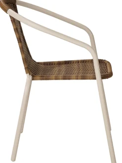 CASA Gerona Silla Apilable Arena + Natural