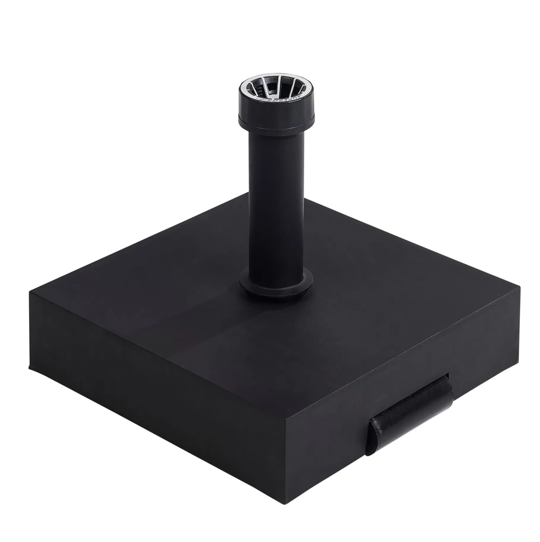 CASA Giganto Pie De Parasol Negro