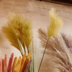 CASA Grass Cana Con Pluma Verde