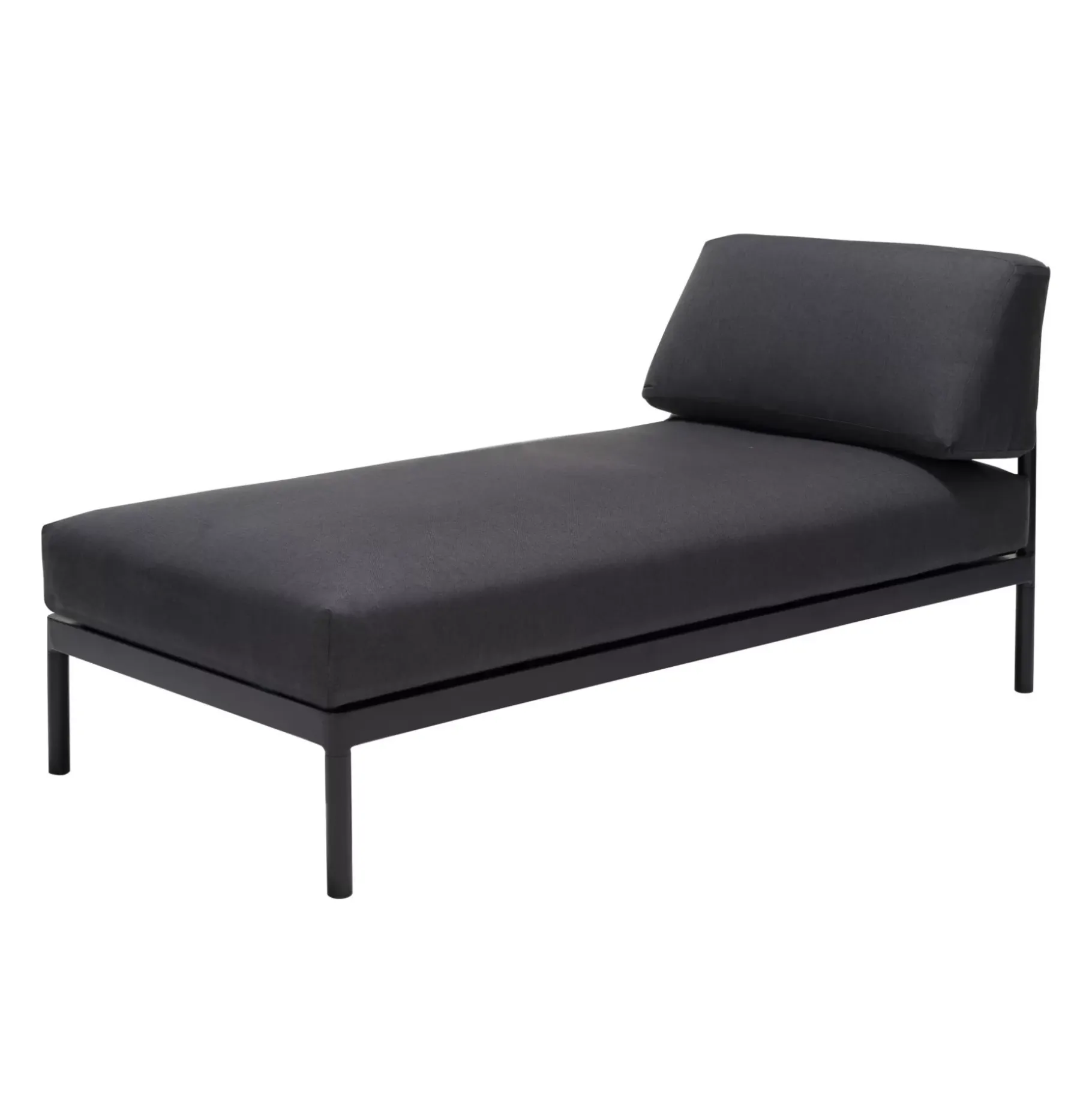 CASA Hanna Tumbona Lounge Negro