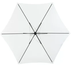 CASA Hawai Parasol Colgante Sin Pie Blanco