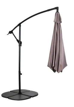 CASA Hawai Parasol Colgante Sin Pie Taupe